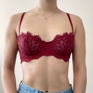 Victorias Secret Dream Angels Push Up Without Padding Bra Unlined 32D